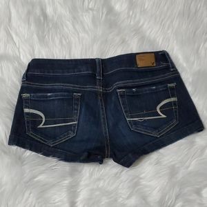 NEW AMERICAN EAGLE SHORTIE SHORTS DENIM JEANS